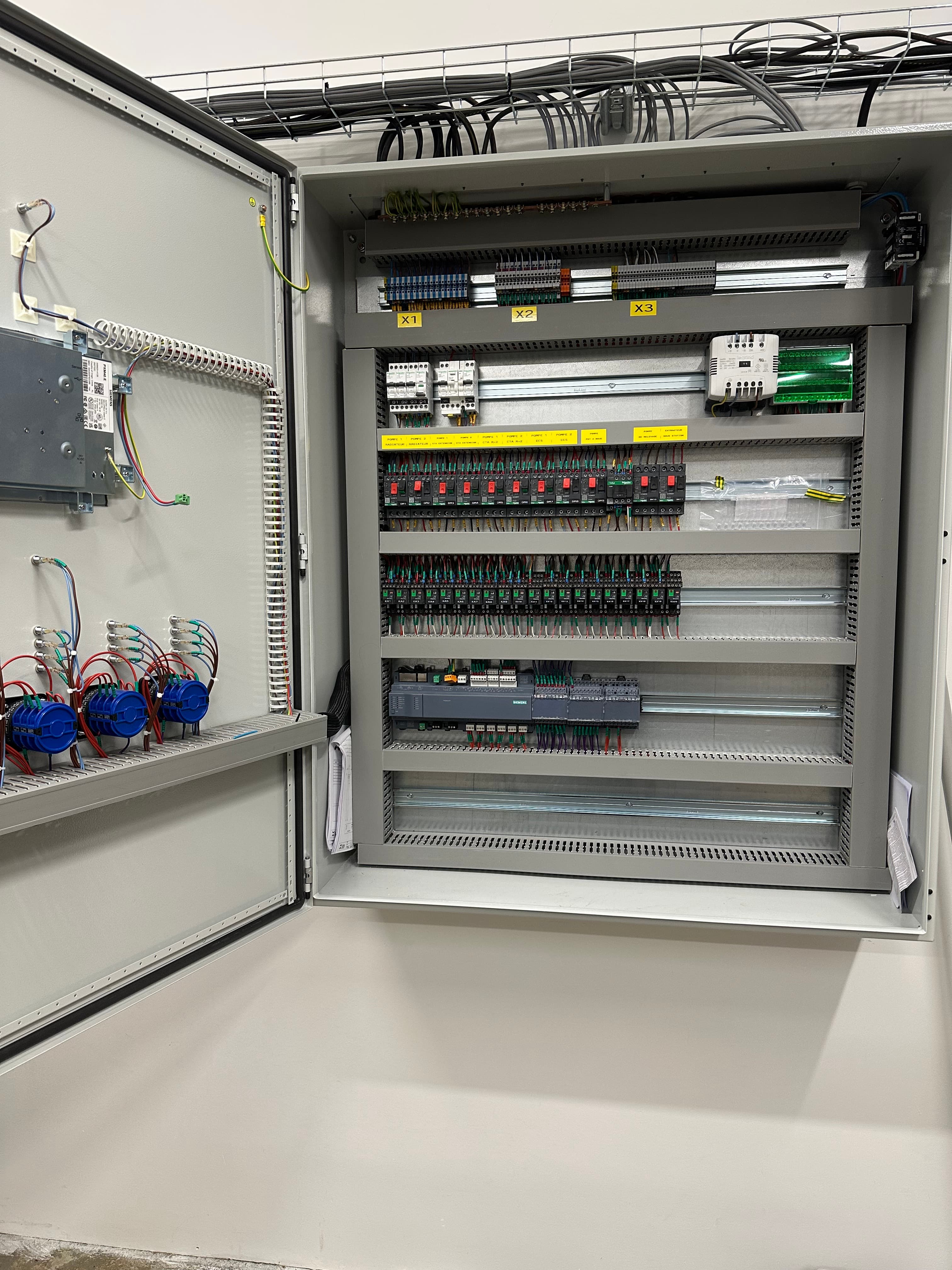 Armoire électrique industrielle
